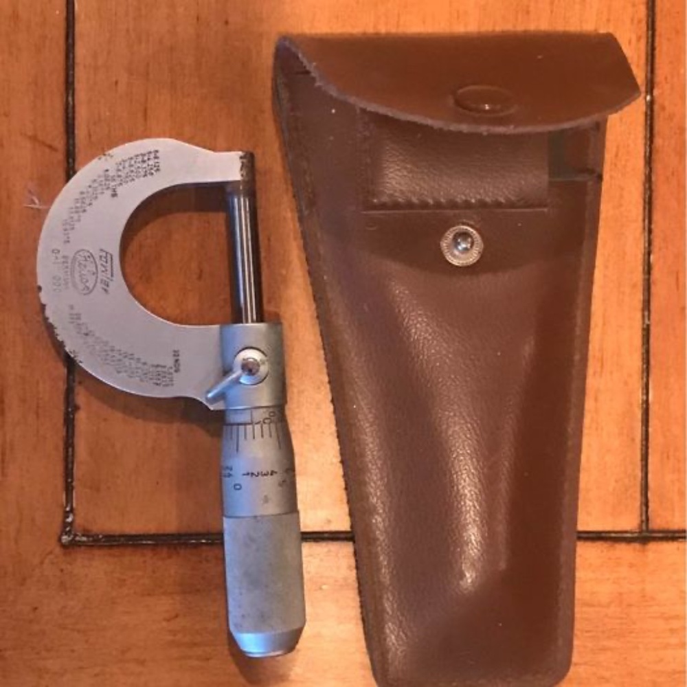 Fowler Helios Micrometer with Adjustment Tool Made in Germany